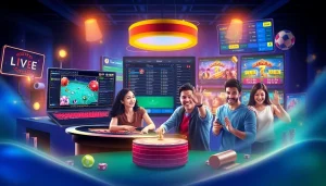 79king online gambling platform showcasing live casino and sports betting action