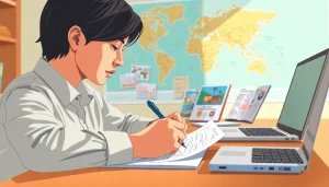 Fill out the esta application form while preparing for travel adventures.