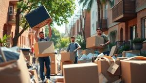 Clear junk removal process by https://myeasyjunkremoval.com enhancing urban cleanliness.