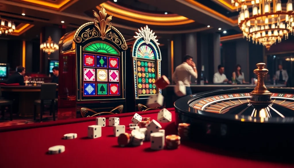 Rasakan sensasi menang di obraltoto dengan mesin slot mewah dan suasana kasino yang hidup.