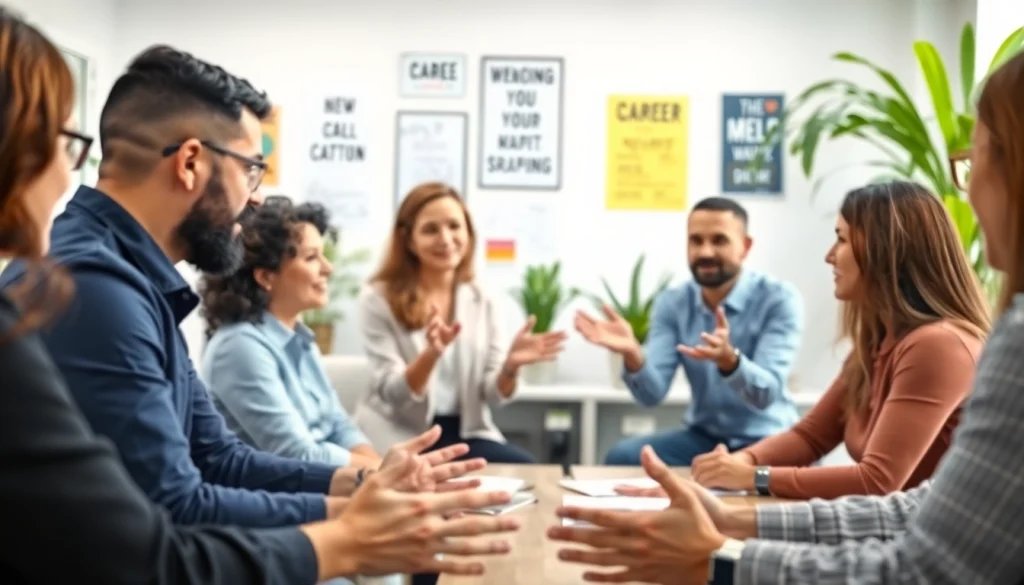 Engaging career coaching session demonstrating effective collaboration and support for Career coaching near me solutions.