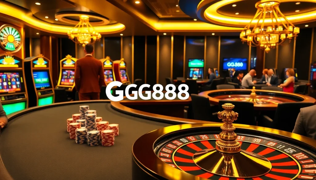 Experience the excitement of GG888 with vibrant casino games and thrilling poker tables.