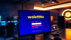 Masukkan walettoto login dengan antarmuka yang menarik dan modern.