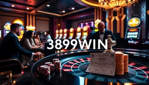 Players placing bets at a vibrant roulette table at 389WIN casino, capturing excitement and luxury.