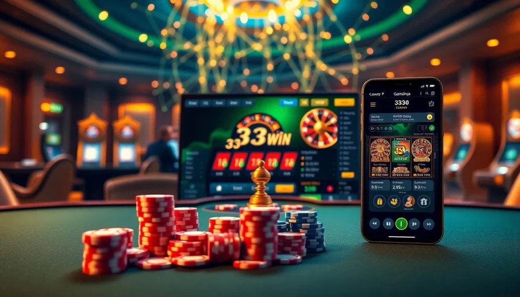 Experience exciting gaming moments as you tải 33win on your devices to win big!