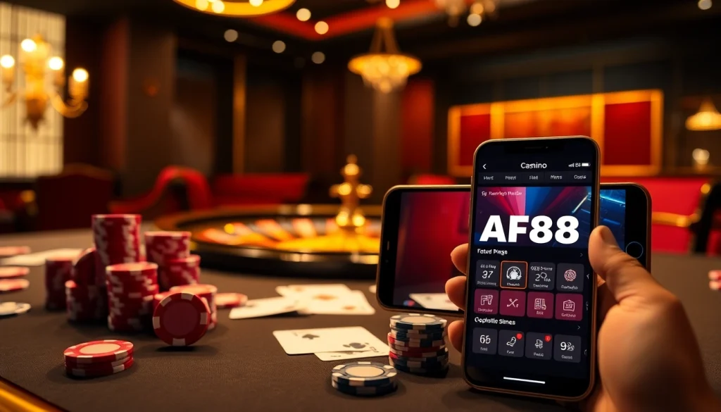 Experience thrilling betting options with the AF88 APP while enjoying a luxurious casino atmosphere.