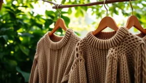 Handcrafted fashion pieces from https://www.ound-ound.com showcased in a serene natural setting.