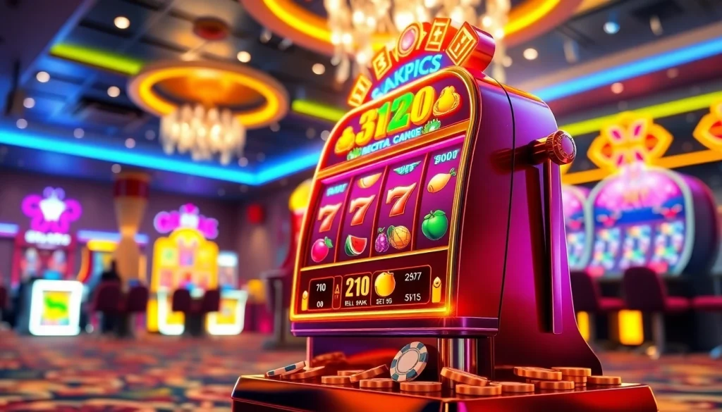 เล่น 918kiss slot ในบรรยากาศคาสิโนที่มีสีสันสดใส