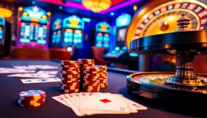 Experience thrilling gameplay at nhà cái 789win casino, featuring vibrant poker and roulette action.