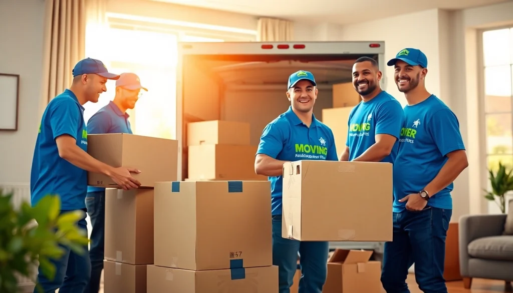Vancouver moving company team packing a home for a seamless relocation experience.