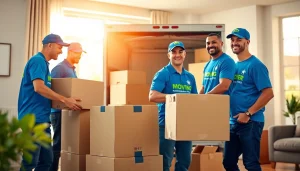 Vancouver moving company team packing a home for a seamless relocation experience.