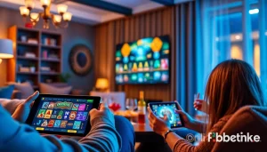 Experience online gaming excitement with https://f8betink.io/ as friends engage in thrilling slots and table games.