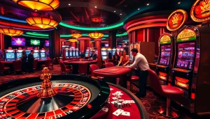 Experience the excitement of casino gaming at sinbet.ink with dynamic gaming moments at stylish tables.