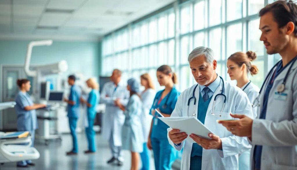 Healthcare professionals collaborating at https://tweestedenziekenhuis.nl, showcasing compassion and expertise.