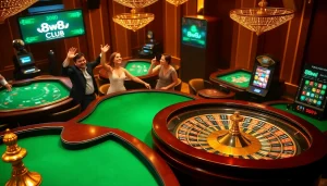 Experience the vibrant atmosphere of the w88 club casino with exciting gaming elements.