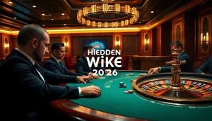 Engage in the excitement of Hidden Wiki 2026’s gambling insights with a luxurious poker game scene.