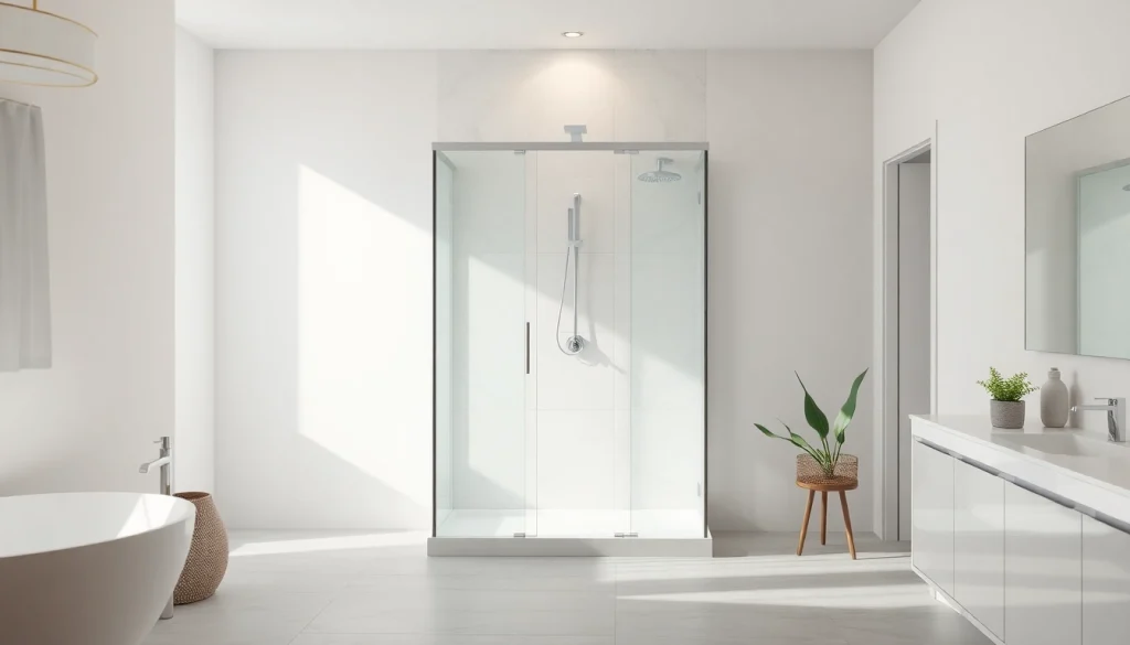 Erleben Sie die sonni Duschkabine 80x80 in einem modernen, stilvollen Badezimmer mit eleganten Details.