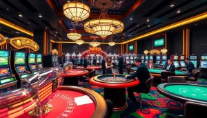 Engage in the luxurious gameplay entertaining at the NK88 casino with vibrant roulette wheels and poker tables.