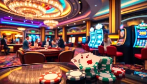 Players enjoying thrilling games at the 88i online casino, showcasing betting excitement.