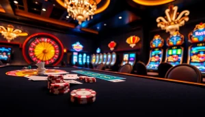 Experience thrilling gameplay at https://ok88.tech/ with vibrant casino visuals and engaging action.