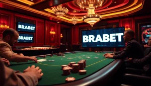 Experience the thrill of BRABET with poker games and high-stakes casino action.