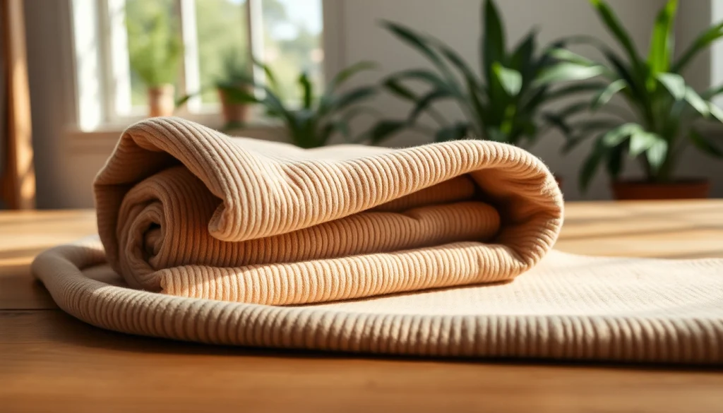 Gebruik ribcord katoen in een prachtige en uitnodigende setting met zachte texturen.