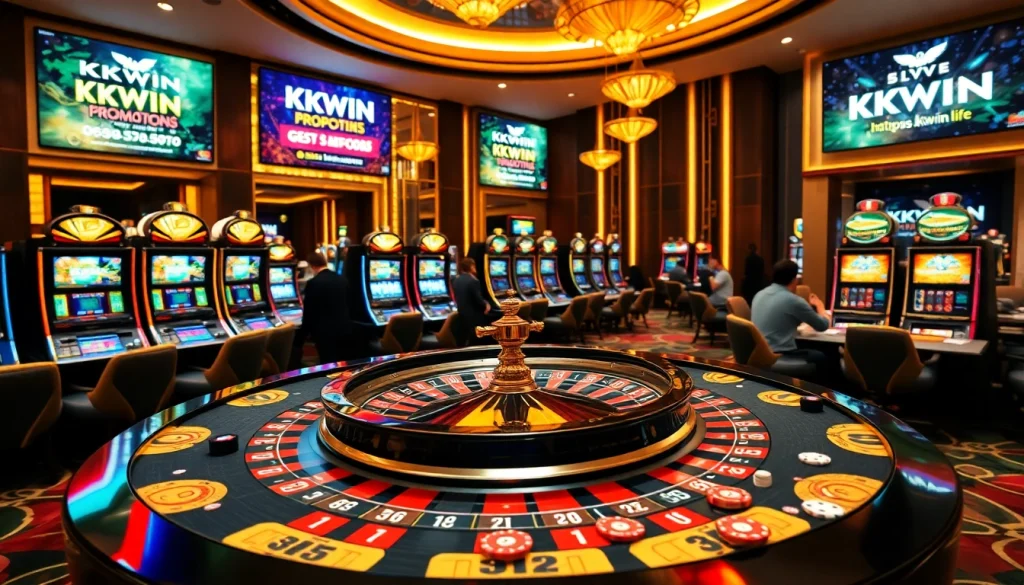 Experience thrilling gambling at https://kkwin.life with an exciting casino atmosphere and vibrant promotions.