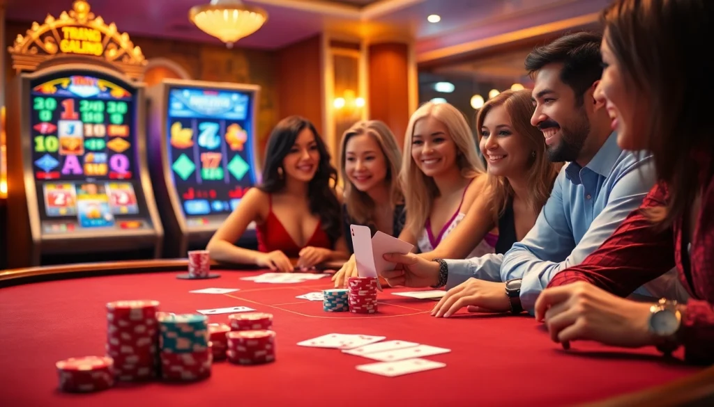 Experience the excitement of Trang game Haywin with vibrant casino elements and thrilling gameplay.