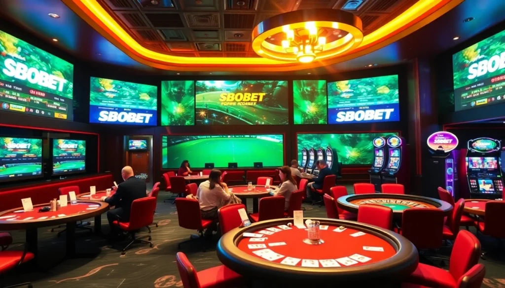 Experience exciting SBOBET online betting at a sophisticated sportsbook.