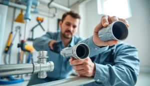 Whole House Repiping Tampa FL service being executed by a skilled technician.