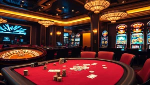 Experience the thrill of gaming at trang chủ 88t with vibrant casino elements and engaging atmosphere.