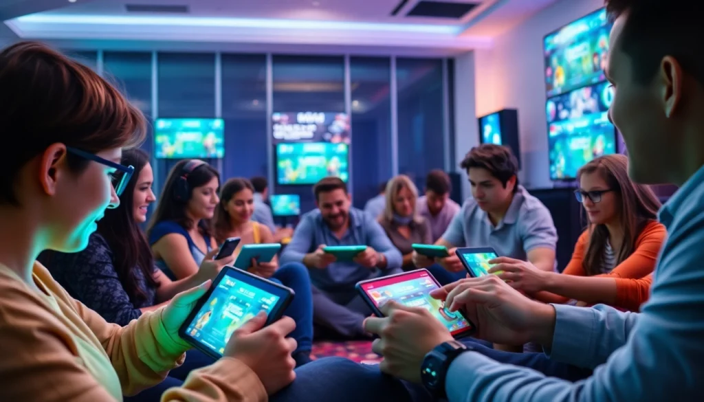 MM88 online gaming experience featuring diverse players enjoying a user-friendly platform.