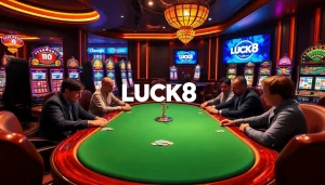 Experience thrilling poker action at LUCK8, where excitement meets high stakes gaming.
