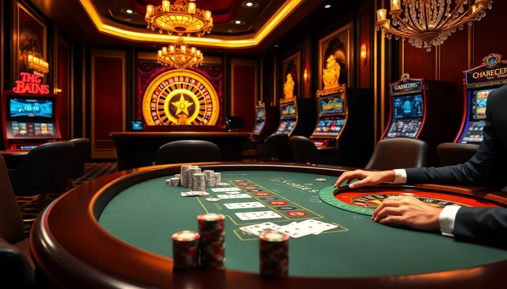 Vivez l'excitation du meilleur casino en ligne avec des tables vibrantes et des interfaces de jeu engageantes.