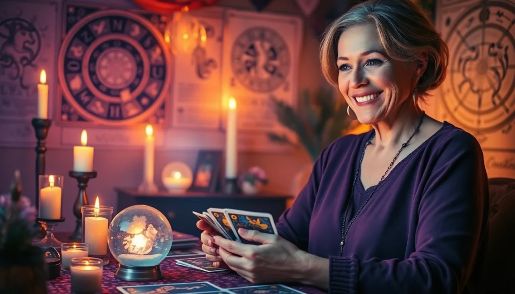穏やかで神秘的な雰囲気の中で電話占い 当たるを示す信頼できるサイキックタロットリーディングセッションを体験してください。