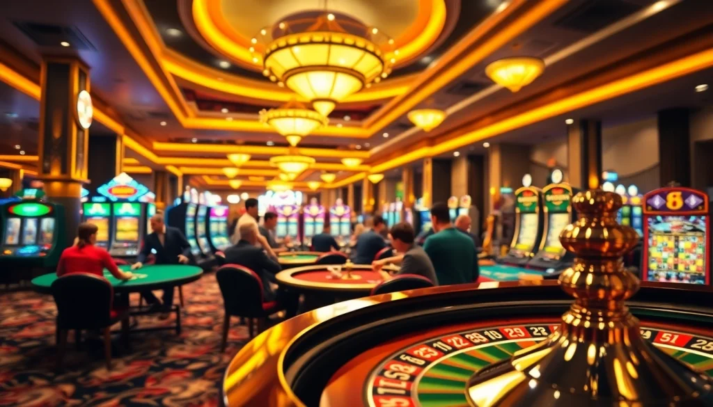 Rasakan keseruan hoki77 di meja permainan kasino yang ramai dan mengasyikkan.