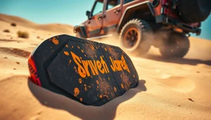 Recovery Boards used in a desert setting, showcasing durability and versatility.