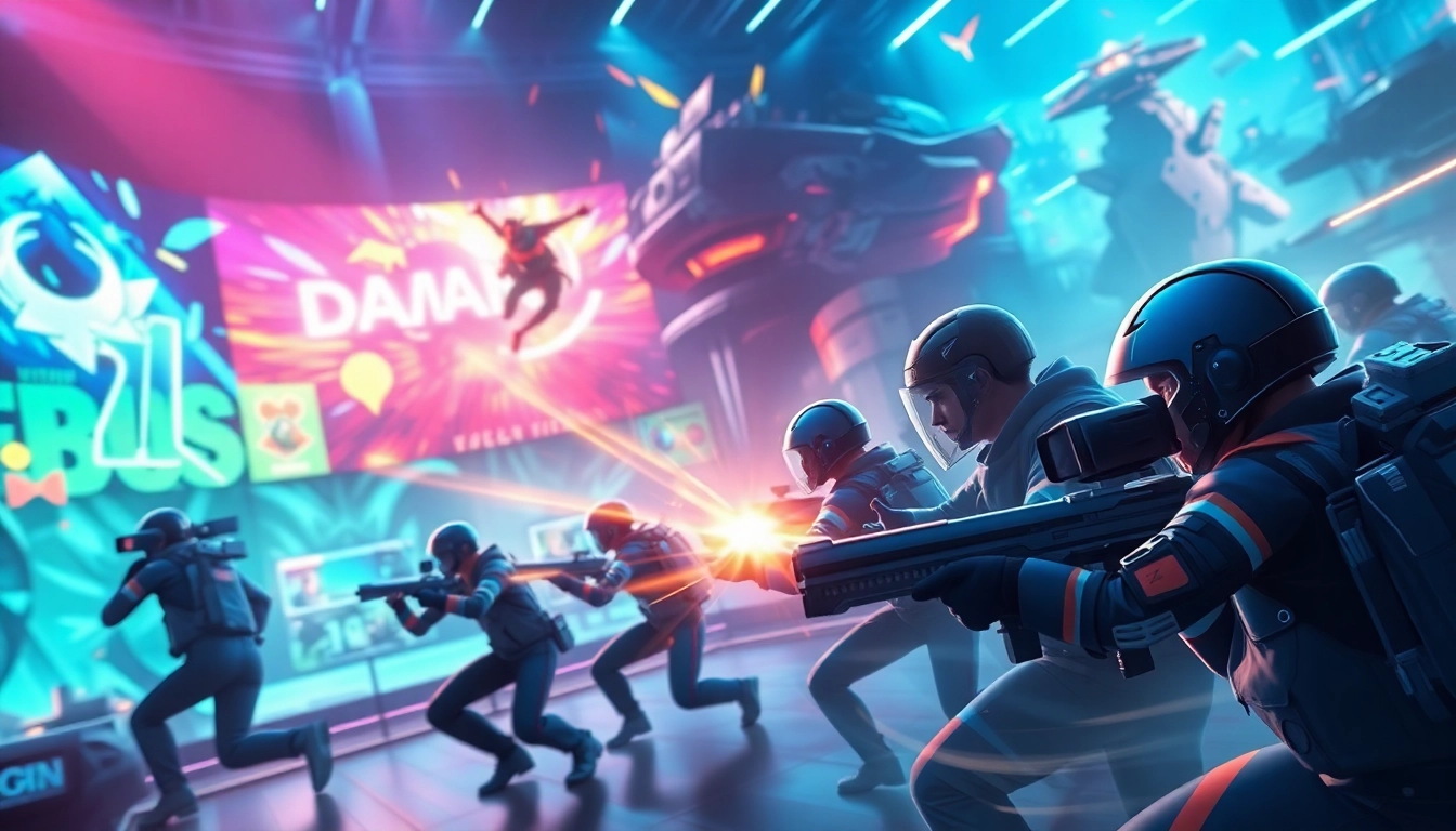 Engaging visual from daman games capturing vibrant gaming action and players in an immersive atmosphere.